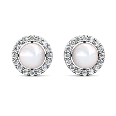 Boucles d'oreilles en perles classiques