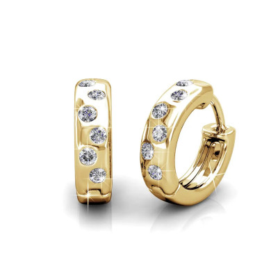 Les boucles d'oreilles créoles en or