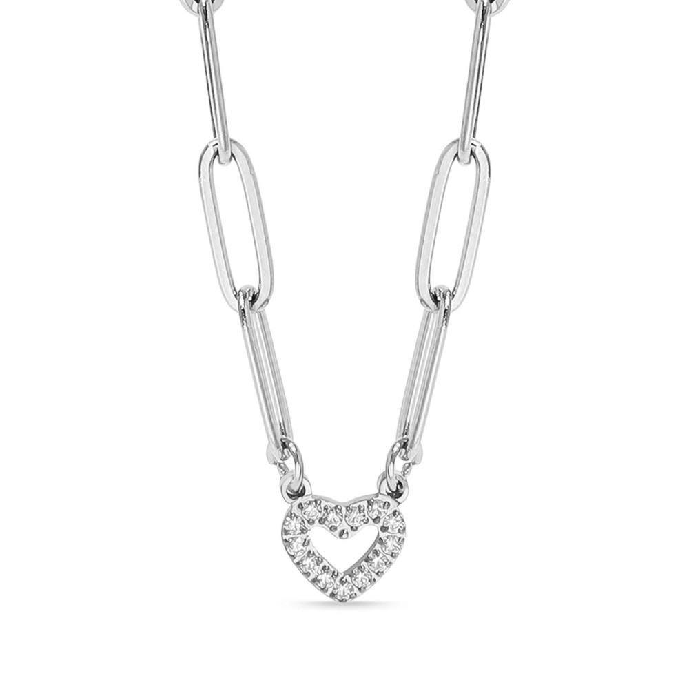 Collier à trombone  PVD doré 18 carats