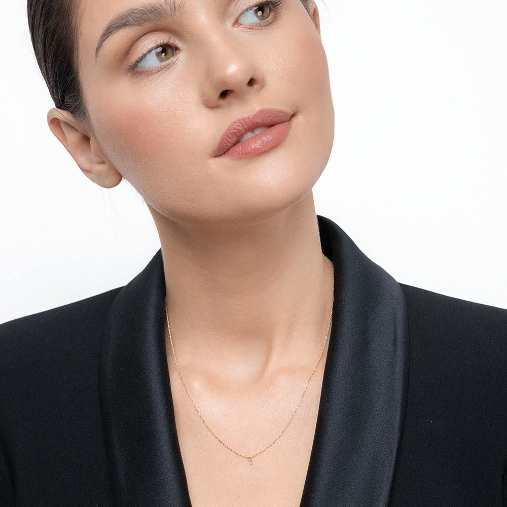 Collier en or jaune 18 cara
