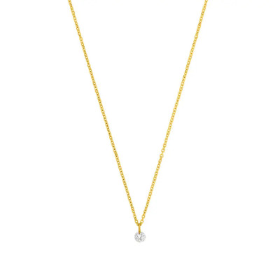 Collier en or jaune 18 cara